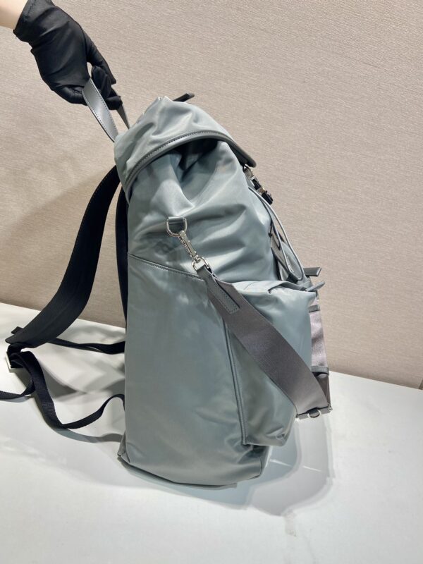 Prada Re-Nylon and leather backpack