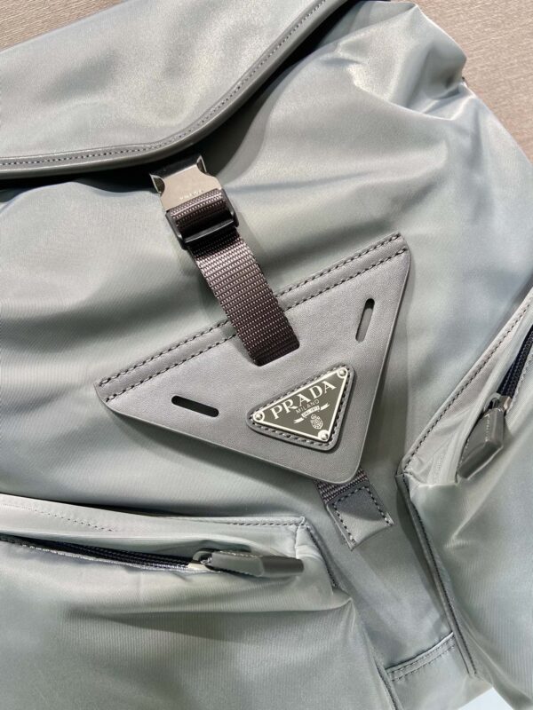 Prada Re-Nylon and leather backpack
