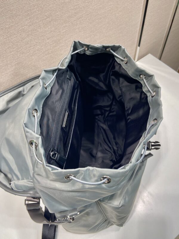 Prada Re-Nylon and leather backpack