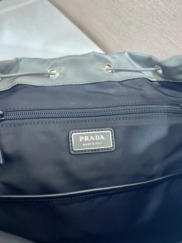 Prada Re-Nylon and leather backpack