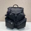 Prada Re-Nylon and leather backpack