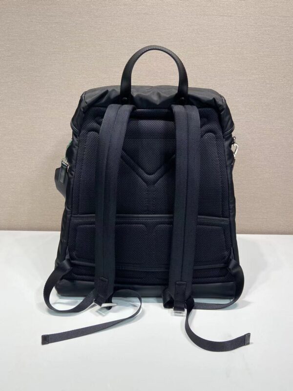 Prada Re-Nylon and leather backpack