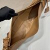 Prada Demi-lune large leather shoulder bag