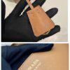Prada Demi-lune large leather shoulder bag