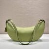 Prada Demi-lune large leather shoulder bag