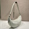 Prada Demi-lune large leather shoulder bag