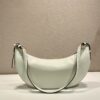 Prada Demi-lune large leather shoulder bag
