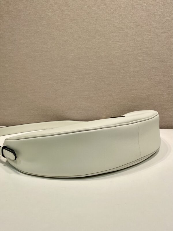 Prada Demi-lune large leather shoulder bag