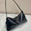 Prada Demi-lune large leather shoulder bag