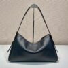 Prada Demi-lune large leather shoulder bag