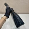 Prada Demi-lune large leather shoulder bag