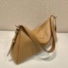 Prada Demi-lune large leather shoulder bag