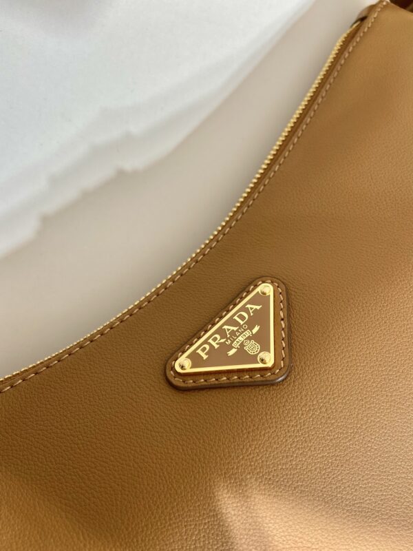 Prada Demi-lune large leather shoulder bag