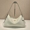 Prada Demi-lune large leather shoulder bag