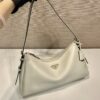 Prada Demi-lune large leather shoulder bag