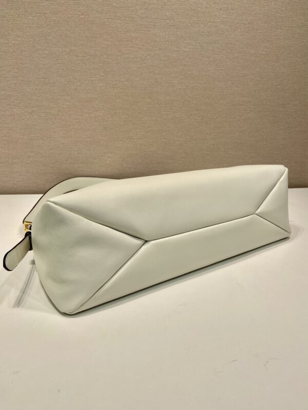 Prada Demi-lune large leather shoulder bag