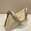 Prada Demi-lune large leather shoulder bag
