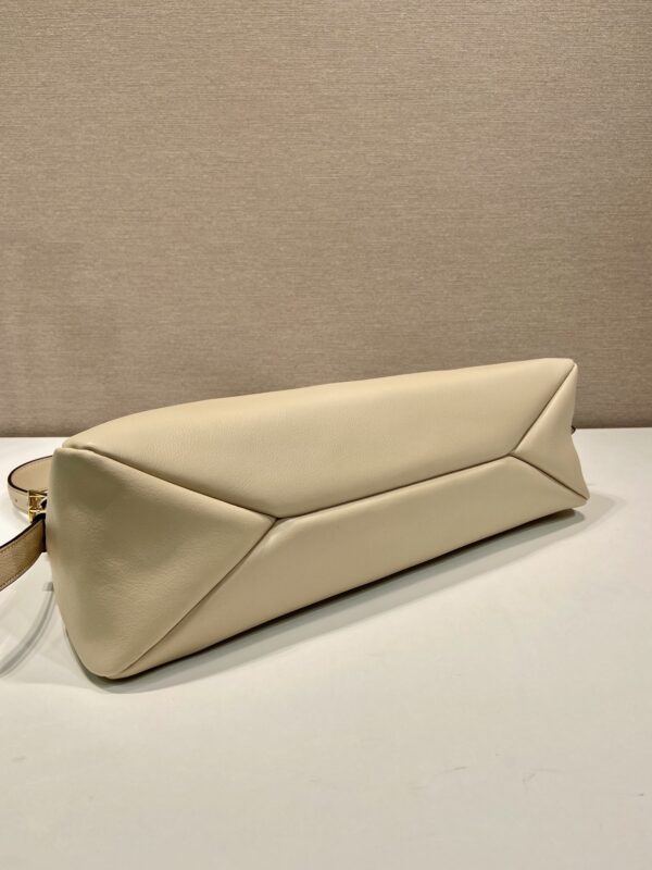 Prada Demi-lune large leather shoulder bag