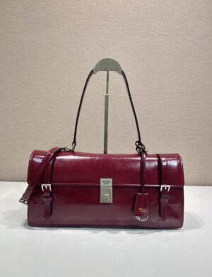 Prada Aim??e medium leather shoulder bag