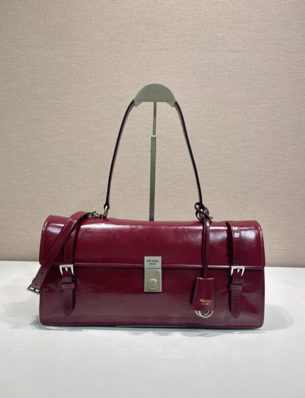 Prada Aim??e medium leather shoulder bag