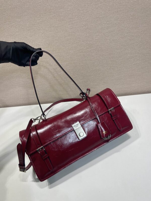 Prada Aim??e medium leather shoulder bag