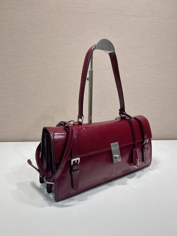 Prada Aim??e medium leather shoulder bag