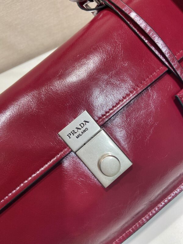 Prada Aim??e medium leather shoulder bag