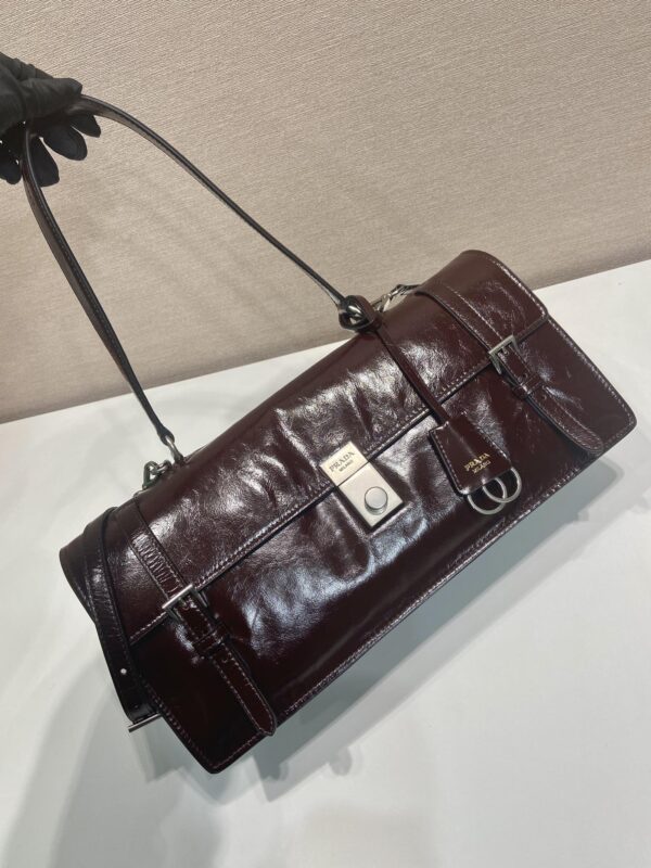 Prada Aim??e medium leather shoulder bag