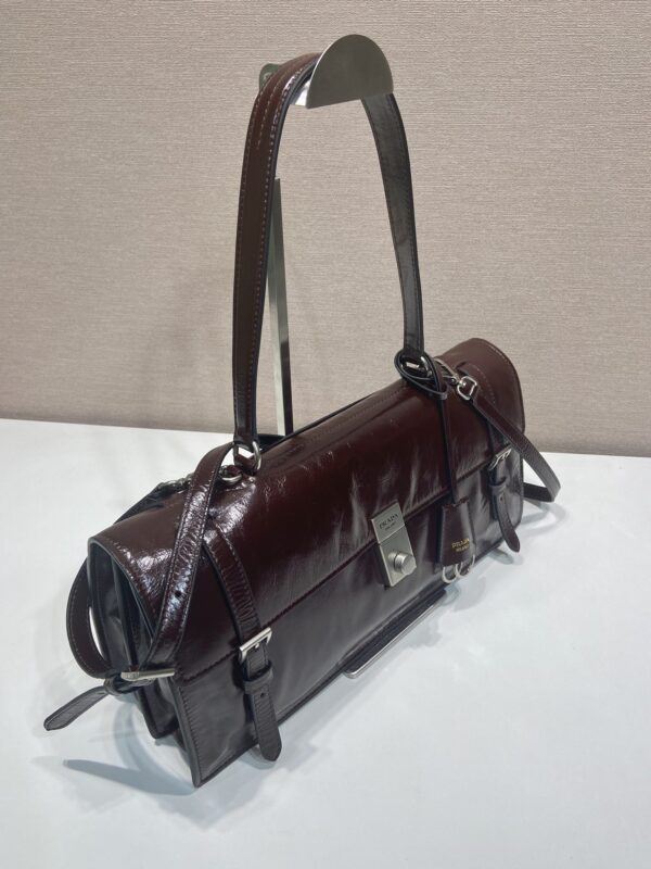 Prada Aim??e medium leather shoulder bag