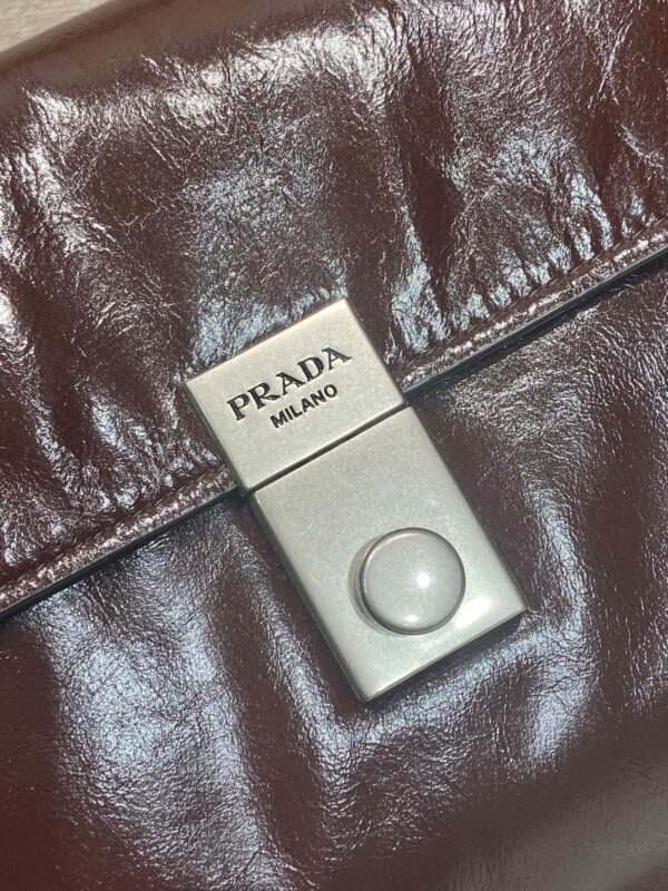 Prada Aim??e medium leather shoulder bag