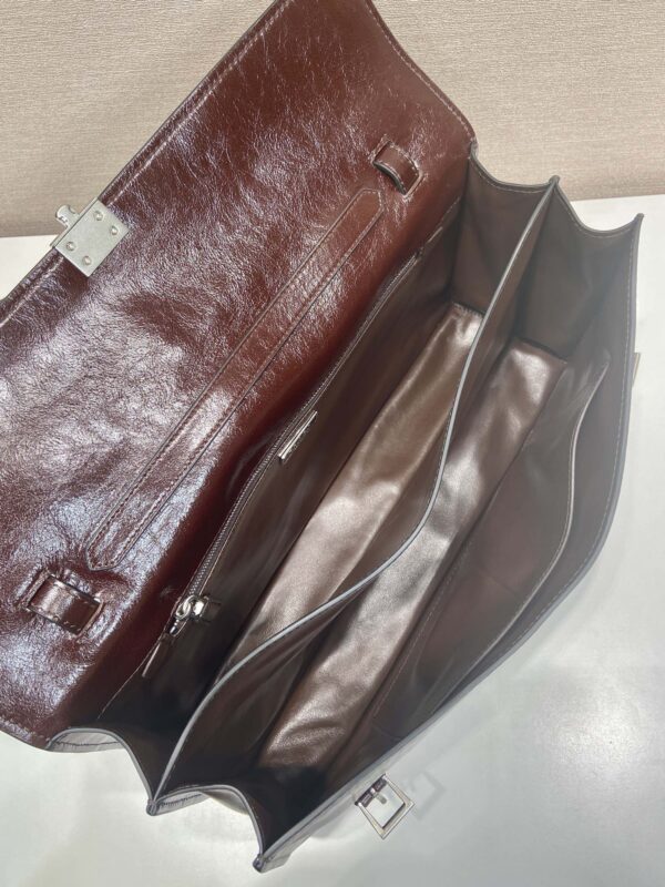 Prada Aim??e medium leather shoulder bag