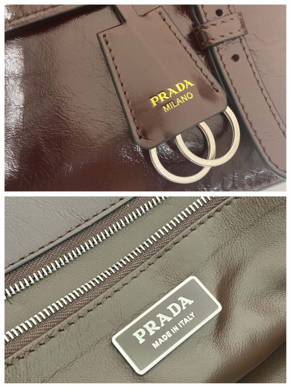 Prada Aim??e medium leather shoulder bag
