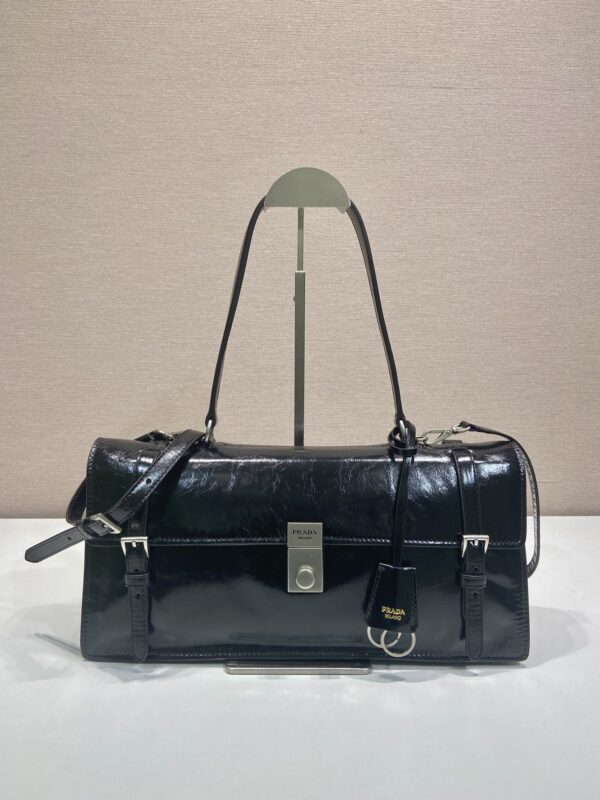 Prada Aim??e medium leather shoulder bag