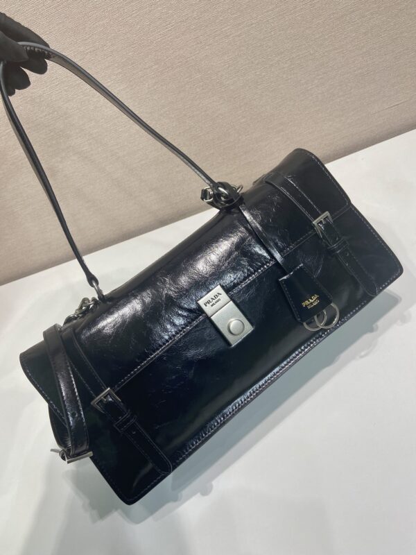 Prada Aim??e medium leather shoulder bag