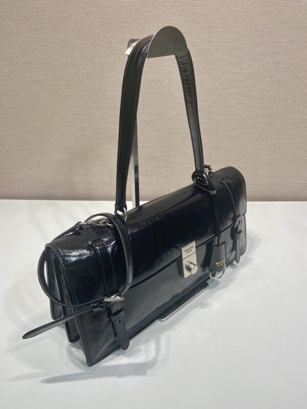 Prada Aim??e medium leather shoulder bag