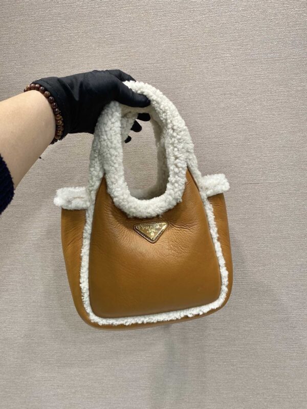 Prada Shearling mini handbag