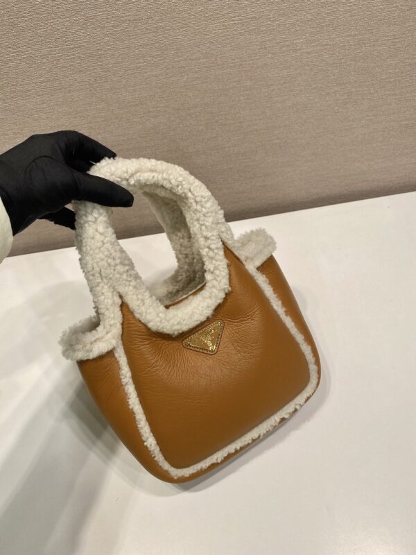 Prada Shearling mini handbag