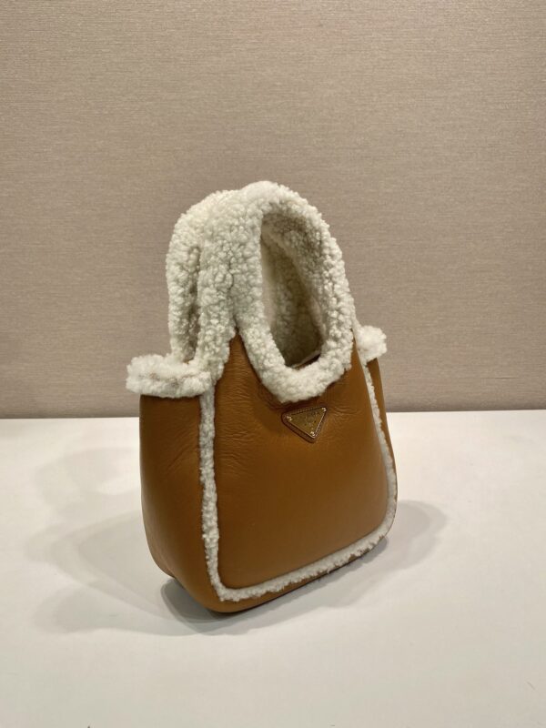 Prada Shearling mini handbag