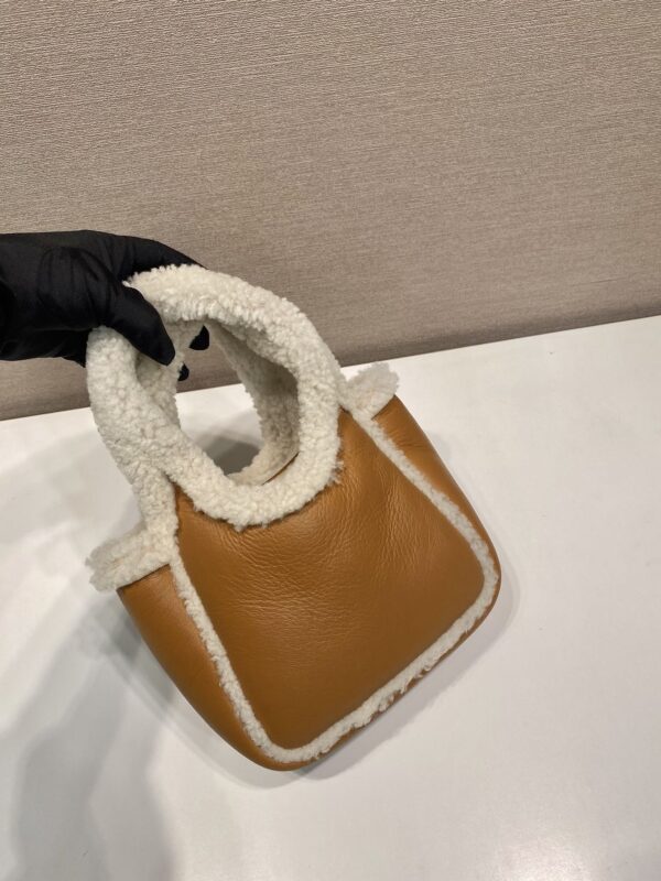 Prada Shearling mini handbag