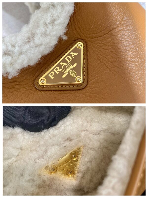 Prada Shearling mini handbag