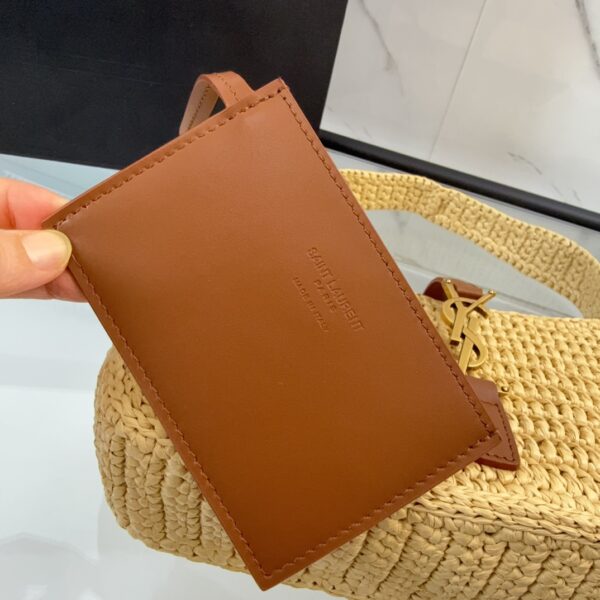 YSL LE5À7 Mini In Raffia