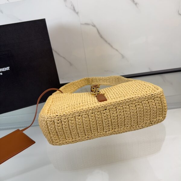YSL LE5À7 Mini In Raffia