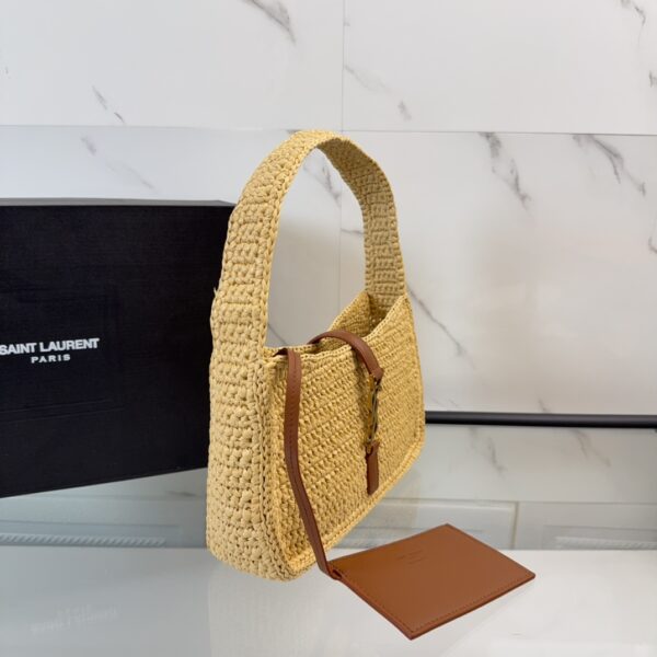 YSL LE5À7 In Raffia