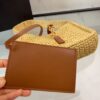 YSL LE5À7 In Raffia