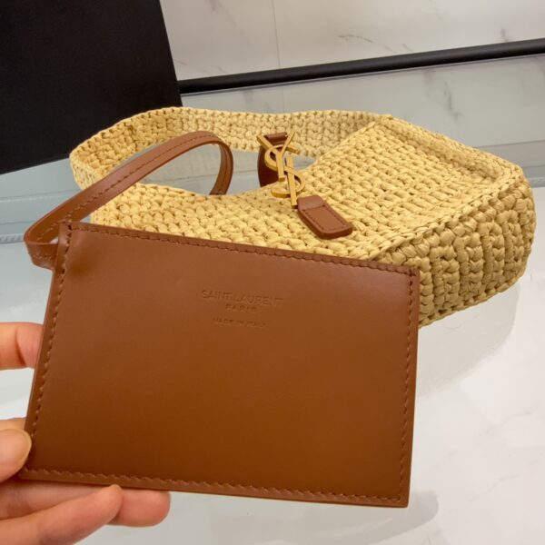 YSL LE5À7 In Raffia