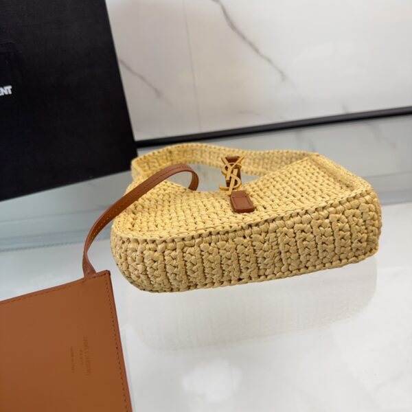 YSL LE5À7 In Raffia