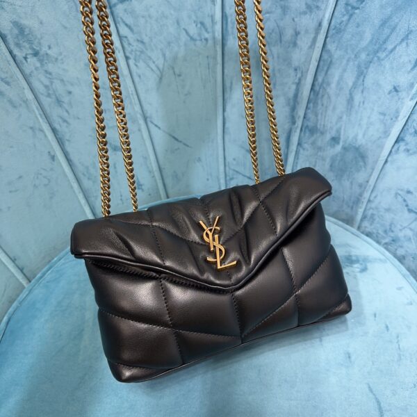 YSL Toy Puffer In Lambskin