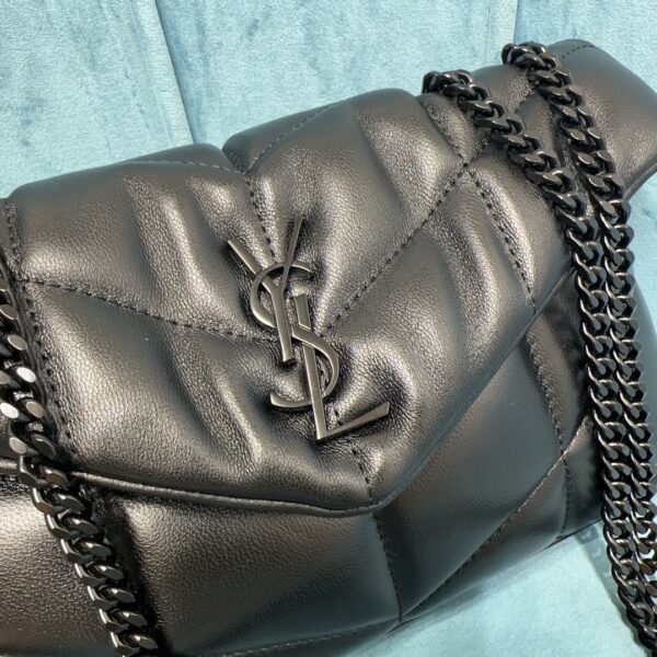 YSL Toy Puffer In Lambskin