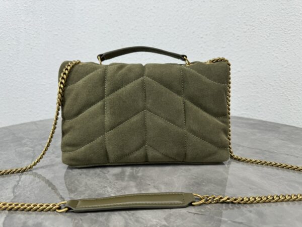 YSL Toy Puffer In Suede