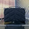 YSL Toy Puffer In Suede